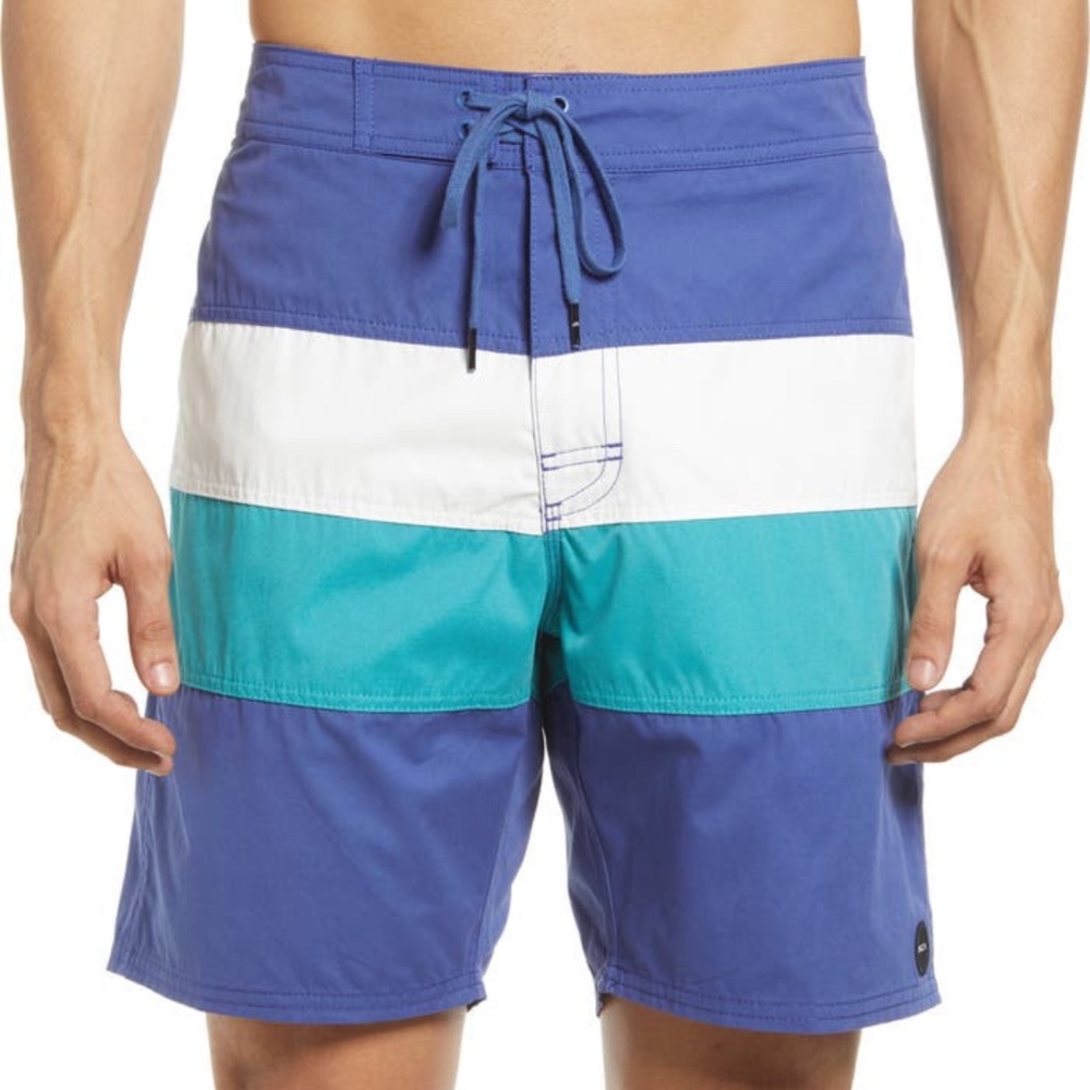 NWT - RVCA Men's Noble 2 Swim Trunks - Size 31
